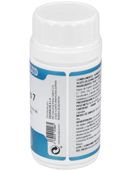 Omega 7 1000Mg. Aceite Bayas Espino Amarillo 40Cap de Equisalud