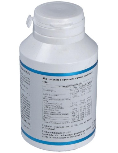 Holoram Comino Negro 1000Mg. 120Perlas de Equisalud