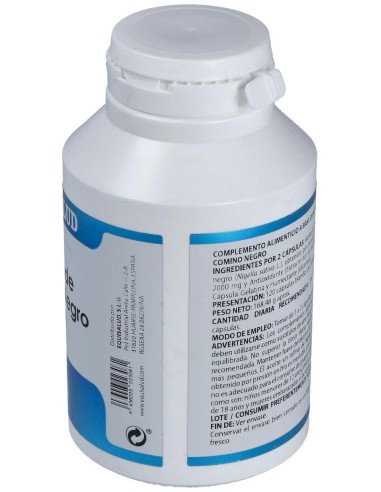 Holoram Comino Negro 1000Mg. 120Perlas de Equisalud