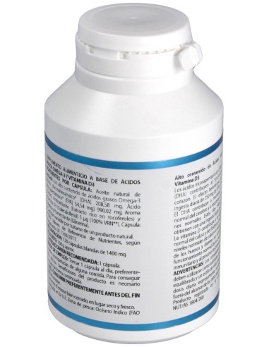 Omega 3 Salud Osea 1000Mg. 120Cap. de Equisalud