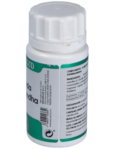 Holofit Ayurveda Ashwagandha 50Cap. de Equisalud