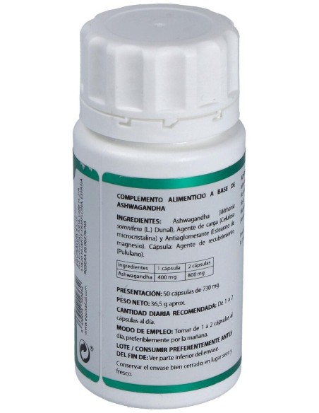 Holofit Ayurveda Ashwagandha 50Cap. de Equisalud