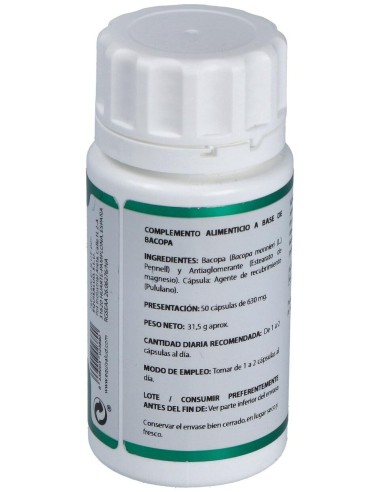 Holofit Ayurveda Bacopa 50Cap. de Equisalud