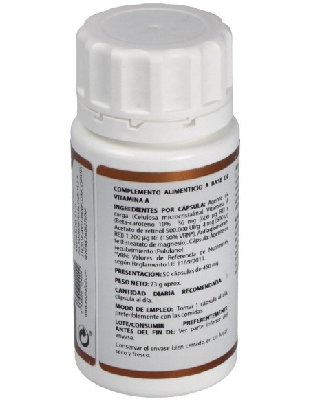 Holovit Vit. A 4000Ui 50Cap. de Equisalud