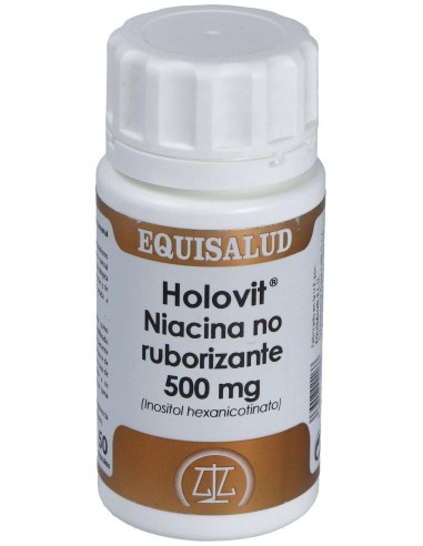 Holovit Niacina No Ruborizante 500Mg. 50Cap. de Equisalud