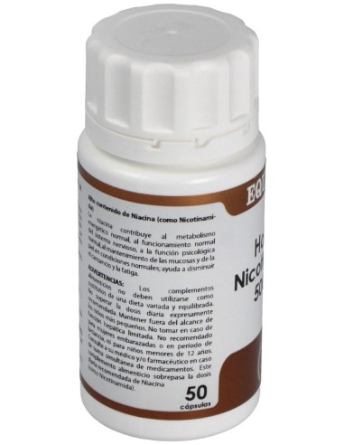 Holovit Nicotinamida 500Mg. 50Cap. de Equisalud
