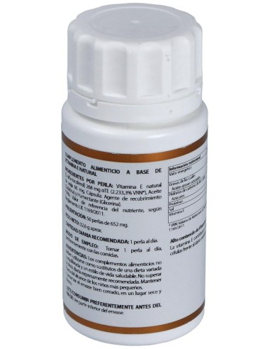 Holovit Vitamina E 400Ui 50Perlas de Equisalud