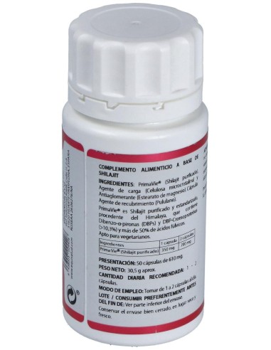 Holomega Shilajit 50 Cap de Equisalud