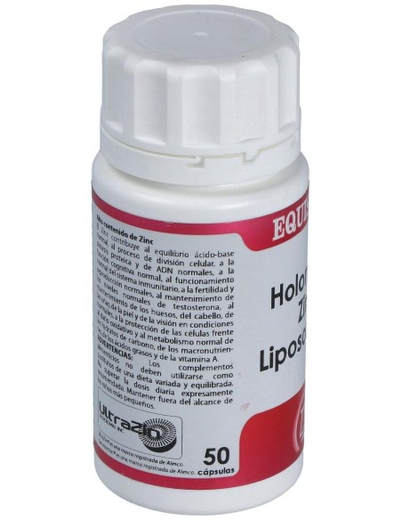 Holomega Zinc Liposomado 50Cap. de Equisalud