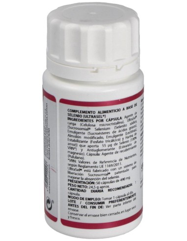 Holomega Selenio Liposomado 50Cap. de Equisalud