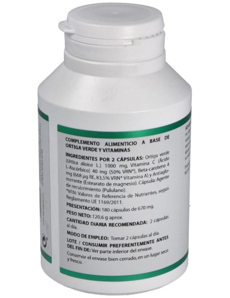 Holofit Ortiga Verde 180Cap. de Equisalud