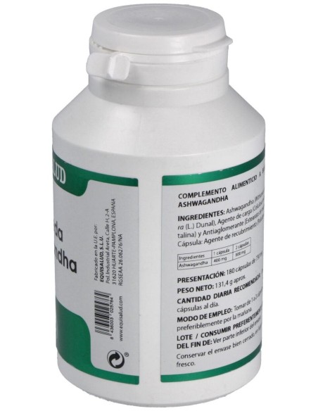 Holofit Ayurveda Ashwagandha 180Cap. de Equisalud