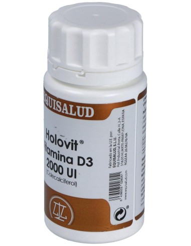 Holovit Vit. D3 2000Ui (Colecalciferol) 50Cap. de Equisalud