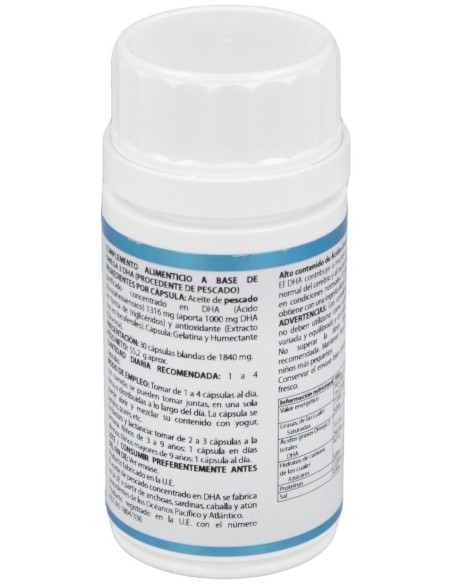 Cognivision Omega 3 Dha 1000Mg. 30Perlas de Equisalud