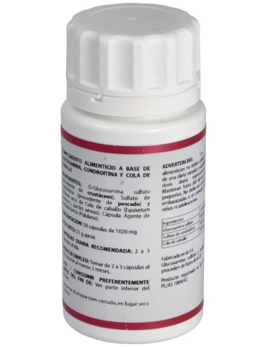 Holomega Glucaforte Plus 50Cap. de Equisalud