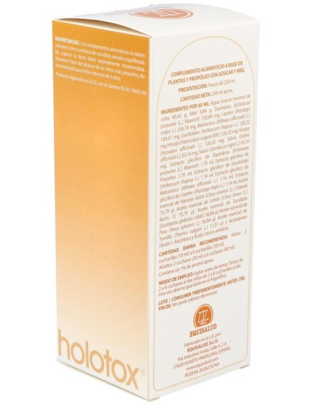 Holotox Jarabe 250Ml. de Equisalud