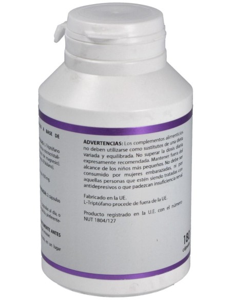 Holomega L-Triptofano 180Cap. de Equisalud