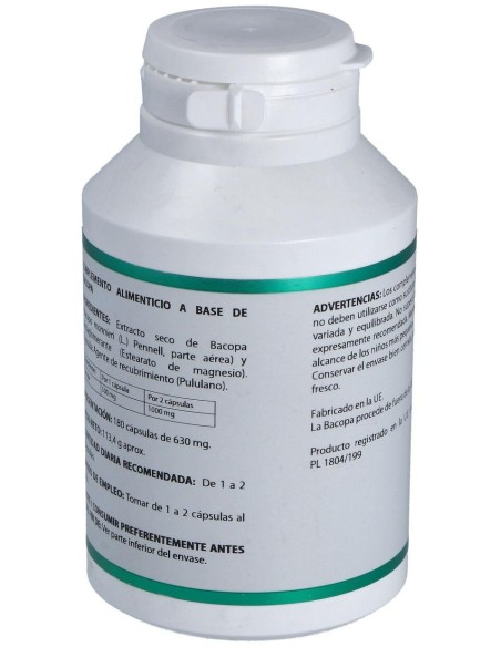 Holofit Ayurveda Bacopa 180Cap. de Equisalud