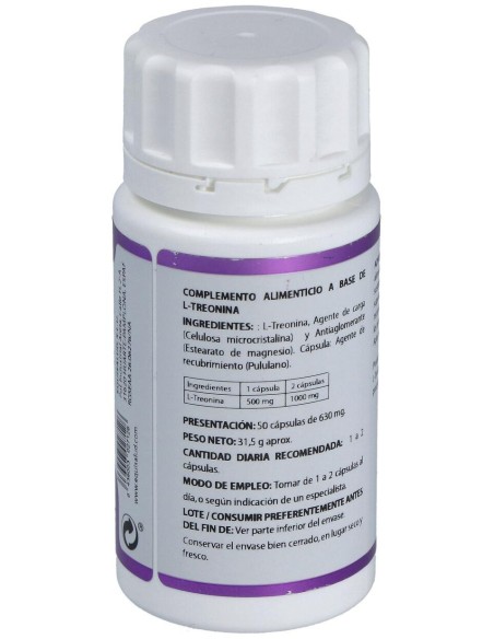 Holomega L-Treonina 50Cap. de Equisalud