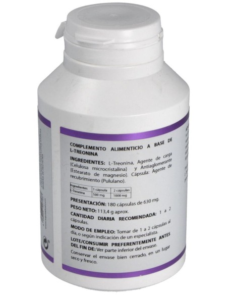 Holomega L-Treonina 180Cap. de Equisalud