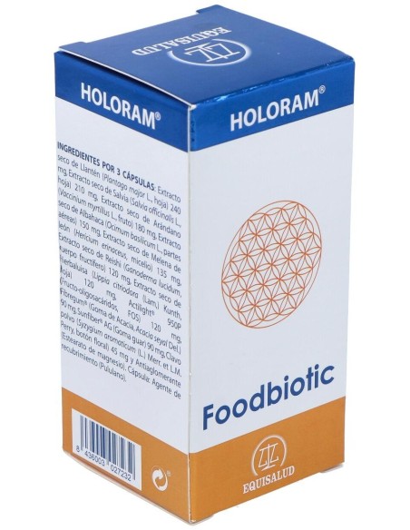 Holoram Foodbiotic 60Cap. de Equisalud