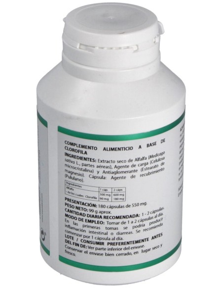 Holofit Clorofila 180Cap. de Equisalud