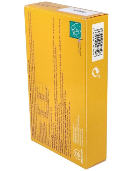 Anpahi Forte Drenador Hepatico 20Amp. de Equisalud