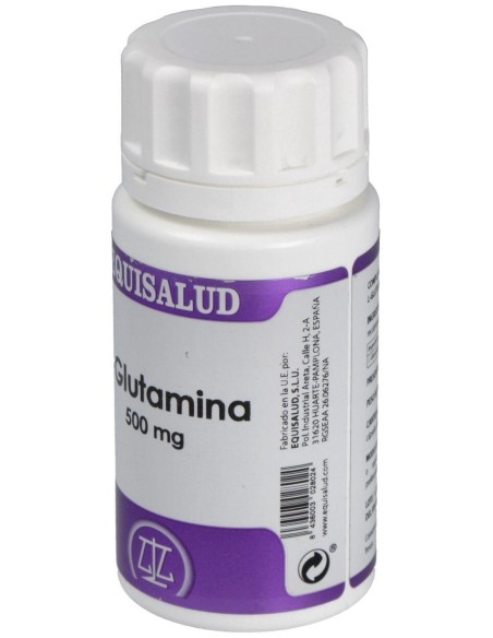 Holomega L-Glutamina 50Cap. de Equisalud