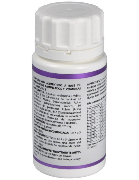 Holomega Aminoacidos Ramificados 50Cap. de Equisalud