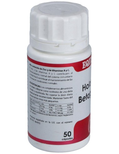 Holomega Betaglucanos 50Cap. de Equisalud