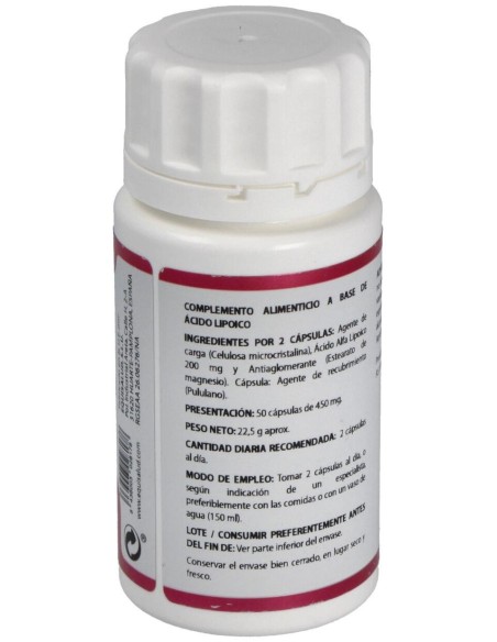 Holomega Acido Lipoico 50Cap. de Equisalud