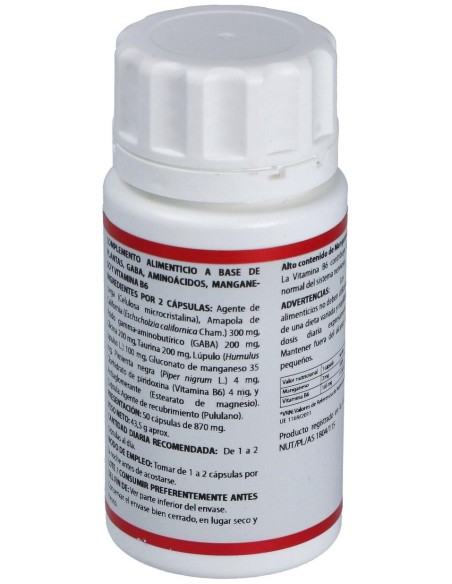 Holomega Descanso Nocturno 50Cap. de Equisalud