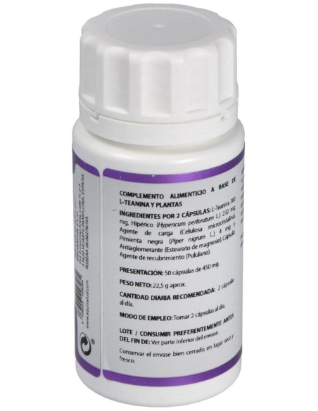 L-Teanina Con Hiperico 50 Cáp. de Equisalud