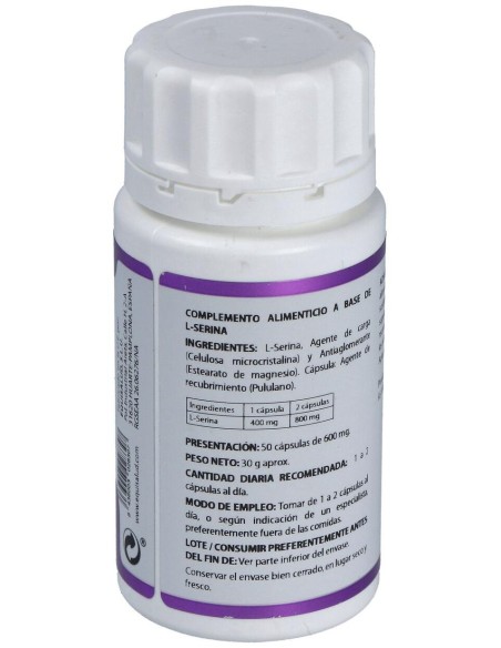 Holomega L-Serina 50Cap. de Equisalud