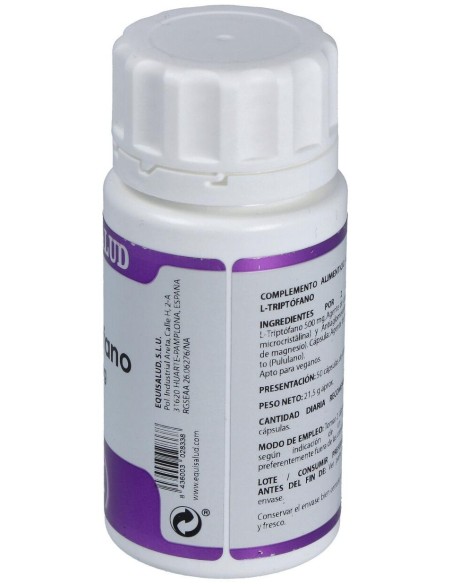 Holomega L-Triptofano 50Cap. de Equisalud