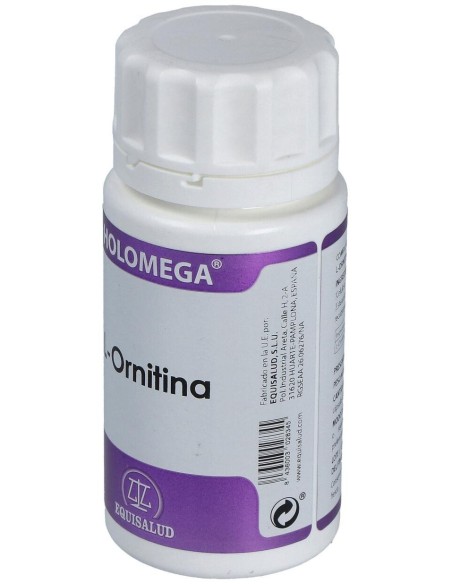 Holomega L-Ornitina 50Cap. de Equisalud