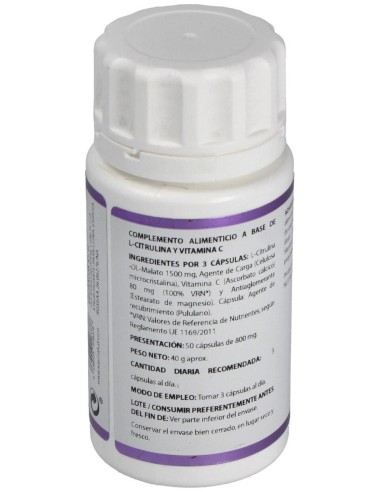 Holomega L-Citrulina 50Cap. de Equisalud