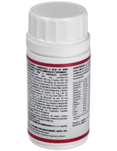 Holomega Hair Skin And Nails 50Cap. de Equisalud