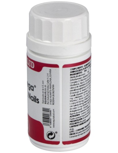 Holomega Hair Skin And Nails 50Cap. de Equisalud