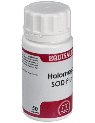 Holomega Sod Plus 50Cap. de Equisalud