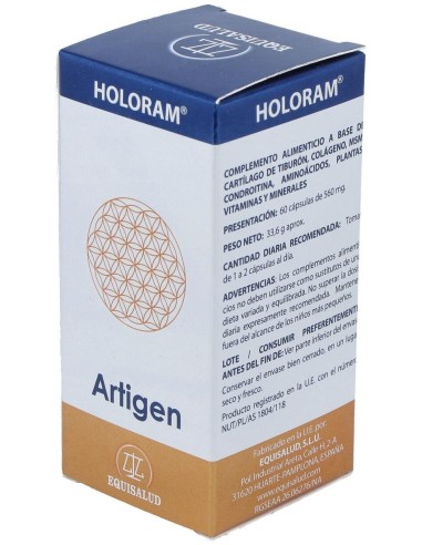 Holoram Artigen 60Cap. de Equisalud