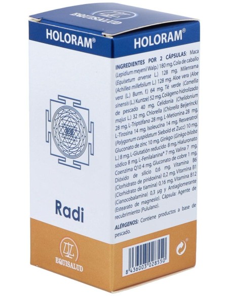 Holoram Radi 60Cap. de Equisalud
