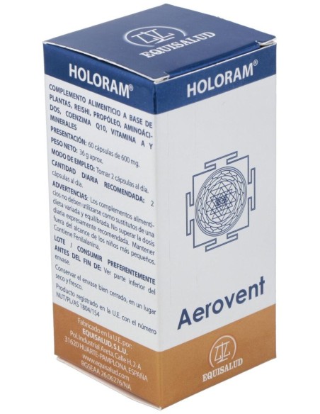 Holoram Aerovent 60Cap. de Equisalud