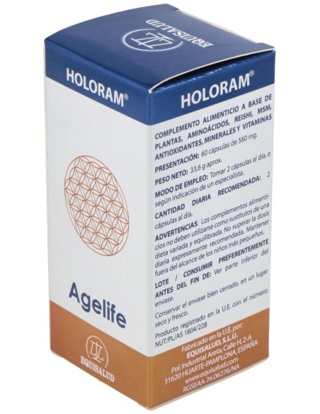 Holoram Agelife 60Cap. de Equisalud