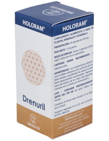 Holoram Drenuril 60Cap. de Equisalud