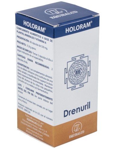 Holoram Drenuril 60Cap. de Equisalud