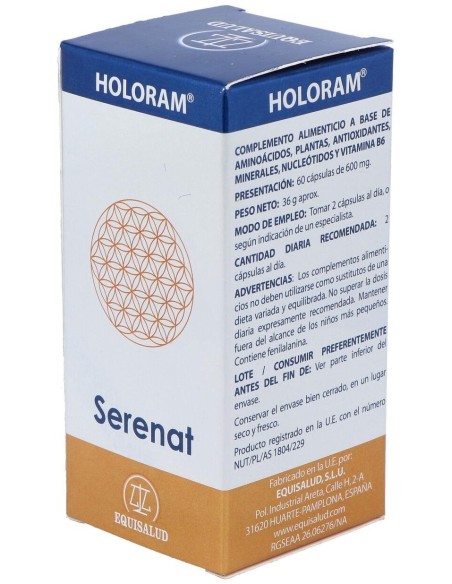 Holoram Serenat 60Cap. de Equisalud