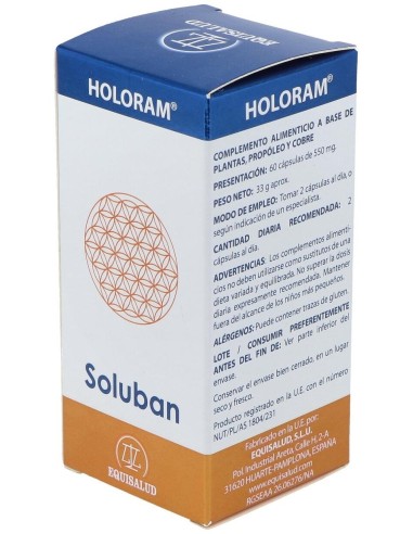 Holoram Soluban 60Cap. de Equisalud