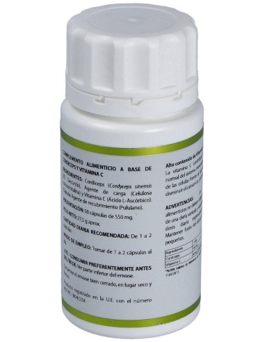 Holofungi Cordiceps 50Cap. de Equisalud