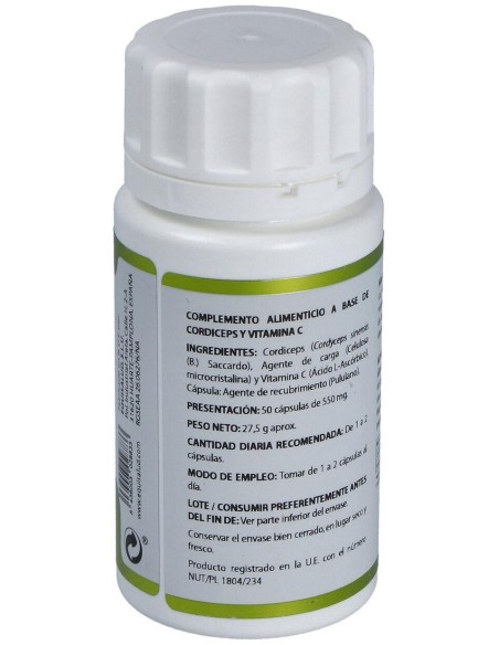 Holofungi Cordiceps 50Cap. de Equisalud